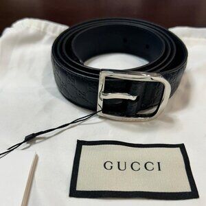 Gucci GG Supreme Leather Belt